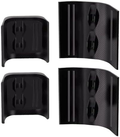 XTPTFABS Middle Seat Floor Anchors Covers (Black,Plastics) Compatible with Honda Odyssey 2018 2019 2020 2021 2022 2023 2024 2025, Fits Second Row Middle Seat Anchors