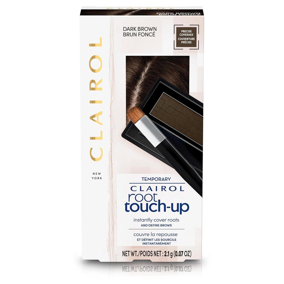 Clairol Root Touch-Up Temporary Concealing Powder, Dark Brown Hair Color, Pack of 1 (0.07 Ounce (Pack of 1))