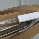 Double Curtain Rods Antique Bronze,Room Darkening Drapery Rod for 48-84 Inches,Adjustable 3/4 Inches Front and 5/8 Inches Back Quality Metal Rod for Window,Wrap Around Design