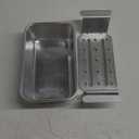 Nordic Ware Naturals Meat Loaf Pan with Lifting Trivet (1.5 Pound Meatloaf)
