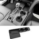 Cup Holder Coaster Fit for 2025-2026 Toyota Camry Accessories Wireless Charging Pad Mat Cup Holder Pad Liner Inserts Interior CupHolder Liner for Toyota Camry(for Camry)