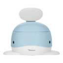 Kindsgut Whale Potty Training Toilet  Ergonomic Toddler Potty for Boys & Girls, Designed in Germany, Non-Slip & Easy Clean, Light Blue
