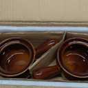 LE TAUCI French Onion Soup Bowls, 16 Ounces Ceramic Soup Bowls with Handles for Soup, Cereal, Chilli, Beef Stew, Soup Crocks Oven Safe and Stackable, Set of 2