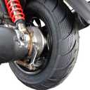 5A02 120/70-12 Set of 2 Scooter Tubeless Tire, 51L, Front/Rear Motorcycle/Moped 12" Rim