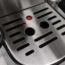 CASABREWS CM5418 Espresso Machine 20 Bar, Compact Espresso Maker with Steam Milk Frother, Stainless Steel Coffee Machine with 34oz Removable Water Tank for Cappuccino, Gift for Women or Men, Silver