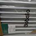 Babelio No Bottom Bar Baby/Dog Gate for Stairs, 28" H, 27.5-40.6" W, White