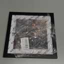 KINLINK 9x9 Picture Frame, Black Square Solid Wood Frames For Pictures 7x7 With Mat Or 9x9 Without Mat, Wall and Tabletop Display Photo Frames Black 1 Pack