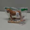 Wooden Horse, Rocking Horse Decor, Vintage Statue with Ribbon for Cake Topper, Desk Centerpiece, Unique Decorative Collectible Figurine Ornament for Table Decoration Holiday Season Housewarming Gift