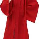 GraduationMall Matte Kindergarten Graduation Gown Cap Set with 2026 Tassel (Red, M)