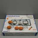 2 Player Basketball Game, Dual Shot Over The Door Mini Basketball Hoop Indoor with Scoreboard, Basketball Toy Gifts for Kids Boys Girls Adults, Suit for Bedroom/Office/Outdoor/Pool, Blue