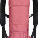 iGuerburn Oxygen Tank Backpack Size D, Portable Oxygen Backpack for D/M15 JD/M22 Cylinder Bag O2 Tank Carrier Holder for Travel (Red)