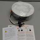 Juno RB4SC RGBW MW L/SKTWHIP M6 RetroBasics Smart Recessed LED Trim Kit, Tunable White 2700K - 5000K, RGBW Color Changing, Smooth Trim, Matte White, 4-Inch