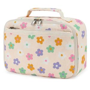 LEDAOU Lunch Bag Kids Insulated Lunch Box Girl Boy Insulated Reusable Lunch Bag for School Picnic Hiking Work