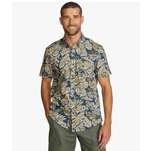 Eddie Bauer Mens Eddie Bauer Printed Baja Shirt 2XL