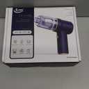 KMM Handheld Car Vacuum Cleaner, 9000Pa Vacuum Cleaner and Air Duster, 120W High Power Hand Held Vacuum with LED Light and Multi-Nozzles for Car, Home, Office, Pet (Blue)