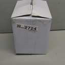 LYEOBOH Espresso Cups with Saucers Set, 3 Ounces Porcelain Coffee Cups with Metal Stand and Spoons, Cappuccino Cups Cute Demitasse Cups for Coffee Drinks, Latte, Tea Set of 6, Black