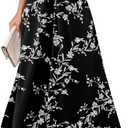 lionstill Palazzo Pants for Women High Waist Flowy Wide Leg with Pockets (Black, M)