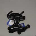 Cat Harness and Leash for Walking Escape Proof Soft Adjustable Cat Leash Breathable Comfortable Vest Easy to Wear Kitten Harness for Outdoor Travel Black M