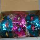 Vinsot 24/48 Pcs Mini Mardi Gras Masks Small Masquerade Mask Cake Toppers Carnival Party Favors Venetian Centerpiece Decor (7 x 4 cm/ 2.75 x 1.58 inches, Colorful)