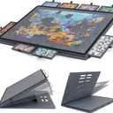 Becko US 1500 Piece Tilting Puzzle Board with 2-in-1 Designed Stand & Cover