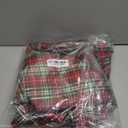 Frienda 2 Pcs Christmas Checkered Tablecloth Red Green Buffalo Plaid Table Cover Polyester Holiday Tablecloth Rectangle Table Cloth for Christmas Dining Kitchen Party Picnic Supplies(60 x 108 Inch)