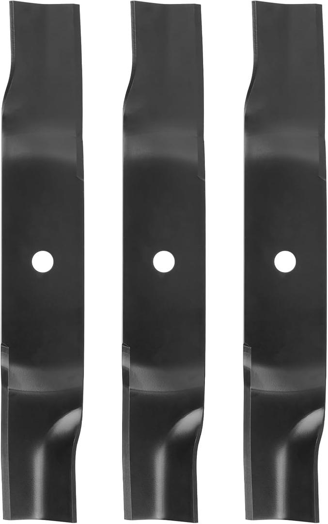 942-04416 High Lift blades for Cub Cadet 54 Inch Deck Z-Force L54 S54 LX54 GTX2154 Tank LZ-54 Enforcer 54 Pro X 654 Pro Z 100 EFI Zero-Turn Mower Blades for 01005337 02005018 742-04416 (3Pack)