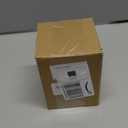 Luejnbogty 2 Inch Trailer Truck Hitch Towing Receiver Cover Smoked Lens 15 LED Brake Light, black, 286440