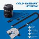 Aculya Life11 QT Cold Therapy Machine with Programmable Timer&Flow Rate, Ice Machine for Knee after Surgery, Cryotherapy Pain Relief, Universal Pad