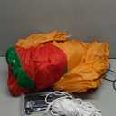 Christmas Inflatable Gingerbread Man, Blow Up Holiday Party Decor with Build-in LED Lights, Waterproof Inflatable Christmas Decorations for Outdoor Roof Yard Lawn Garden Indoor (Brown, 8FT)