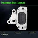 Engine Motor Mount Compatible with 2016-2018 500X 2015-2020 Renegade 17-20 Compass 15-18 Ram promaster City 2.4L Replace for A5862 A5898 68258599AA 68363755AA 68363756AA