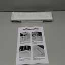 1pcs Small Narrow Tall Shelf for Windowsill Kitchen Organizer Window Sill Plant Shelf Stackable Shelves Bathroom Sill Thin Shelves for Narrow Spaces Counter Top Racks (White)