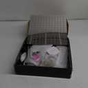 PinWin Modern 12" Large Square Rain Showerhead with 5 Modes Handheld Showerhead Combo, Adjustable Arm, Easy Tool-Free Installation (Chrome)