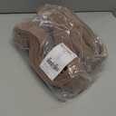 NICETOWN Closet Curtains, Accordion Style Blackout Door Curtains for Doorways, Pleated Folding Doors Curtain for Room Divider Privacy, 1 Panel, W38 x L80, Cappuccino