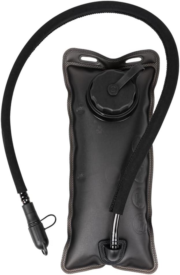 Mini Hydration Bladder 1L-2.5L Leak Proof Hydration Reservoir BPA Free Military Water Bladder Bag Hydration Pack Replacement for Outdoor Camping Hiking, Black