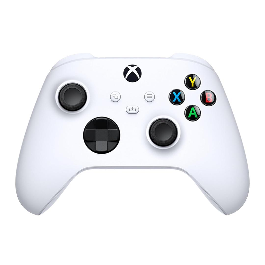 Xbox Wireless Gaming Controller | Robot White | Console, PC, & Android | Textured Grip | Wireless, Bluetooth, USB-C Connectivity