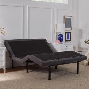 Lucid L300 Adjustable Bed Frame with USB Ports, Memory Position, Full Size
