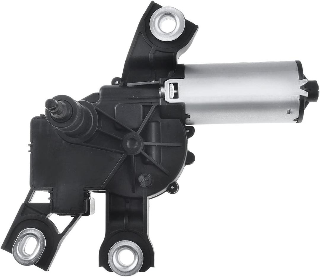 A-Premium Rear Windshield Wiper Motor Compatible with Volkswagen Tiguan 2013-2017 1.4L, Tiguan 2009-2017 2.0L, Sport Utility, 4-Pin, Replace OE# 5N0955711A