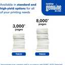 Brother Genuine High Yield Toner Cartridge, TN850, Replacement Black Toner, Page Yield Up to 8, 000 Pages, Amazon Dash Replenishment Cartridge