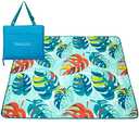 Old Bahama Bay Beach Blanket Waterproof Sandproof Picnic Blankets Camping Foldable Beach Mat Sand Free Large Portable Washable Play Mat Lightweight for Outdoor Park