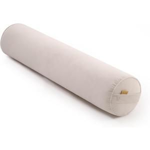Body Pillow for Adults,Long Round Pillow,Big Cylindrical Pillow,Large Full Bolster Pillows for Side Sleepers (Misty White, 39.37"*7.87")