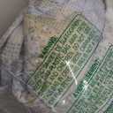 WOBAGMEN Quilted Tote Bag for Women, Lightweight Quilted Tote Bag with Zipper, Large Shoulder Bag with Compartments for Work, Travel, Gym (Blue Green Pin, M)