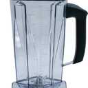 Blender Pitcher 64oz Replacement Pitcher Compatible with 5200 6300 5000 VM0101 VM0102 VM0103 VM0197 6000 Classic/Explorian/Commercial Blender Cup