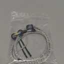 MMCX Plug 5N OFC Silver Plating+Graphene Earphone Cables for SHURE SE846 SE535 SE425 AONIC 4 5 Xelento Remote T8iE T9iE Fidue A83 Sirius MkII Dunu DK3001Pro DK4001 W60 W80 (3.5mm, MMCX)