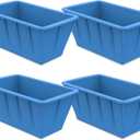 Extra Large Ice Cube Molds 4Pack 32LB Silicone Large Ice Cube Molds for Cold Plunge Tub,Reusable Ice Cube Trays for Freezer,Ice Block Molds for Home Ice Baths,Cold Plunge Accessories,Ice Bath Chiller