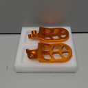 USTPO Dirt Bike Footpeg Motorcycle Foot Peg Rest Pedals CNC for SX SXF EXC EXCF XC XCF 50 70 80 50-150cc Mini Pit Bike Orange