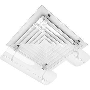 WITFORMS/SQUARE – Adjustable AC Air Deflector Suitable for Central Air Conditioner’s Square Outlets. Enhances Cooling and Heating Circulation