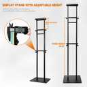 Poster Stand Display, Heavy-Duty Pedestal Sign Stand ,Black