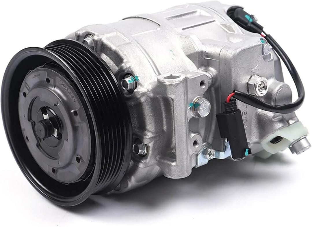 158357 AC Compressor for 328i 2007-2013, 328i xDrive 2009-2013, 325i 2006, 128i 2008-2013, M3 2008-2013, 328xi 2007-2008, 528i 2008-2010, Replace # CO 22019C Air Conditioning Compressor