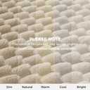 Bedsure Twin Blanket for Bed - 350GSM Fluffy Plush Bubble Blanket for College Dorm for Home Room Decor, GentleSoft Cute Fleece Soft Cozy Gifts for Women Girls, Beige, 60x80 Inches