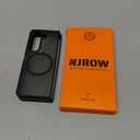 Magnetic for Samsung Galaxy Z Fold 5 Case Compatible with MagSafe [Fast Wireless Charging][Anti-Fingerprint][Military Shockproof] Translucent Matte Silicone Bumper for Z Fold 5 Phone Case,Black